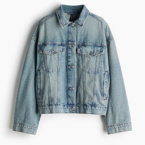 H&M Jackets & Blazers - H&M Divided Blue Denim Jacket